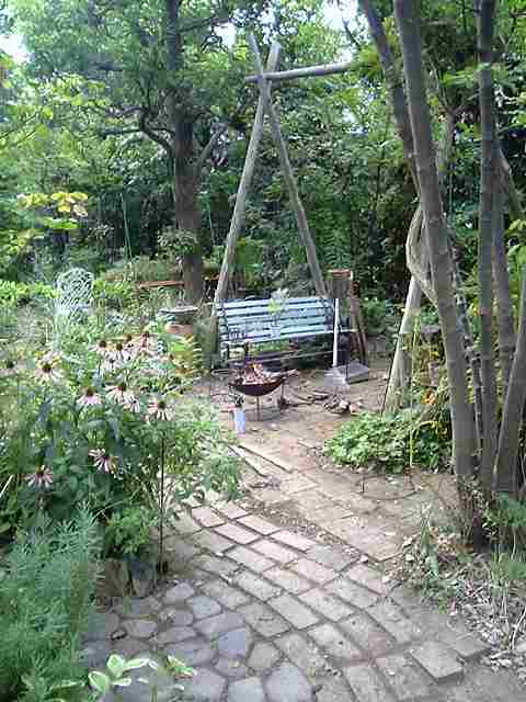 泉佐野の雑木林 ブランコ いっぺいさんの庭 花 ガーデン写真集 みんなのガーデニング写真集