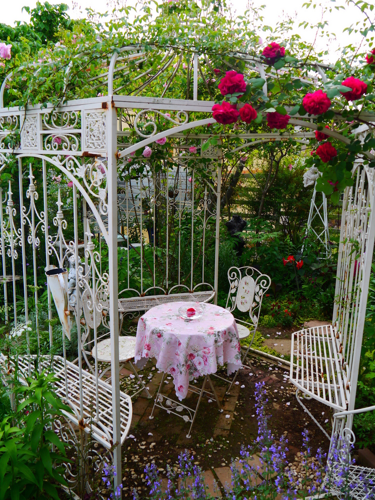 ガゼボ M Roseさんの庭 花 ガーデン写真集 みんなのガーデニング写真集